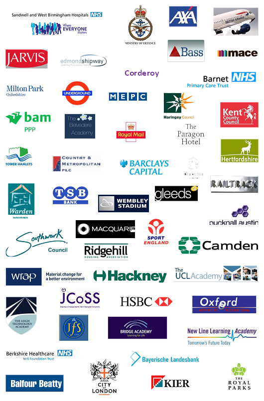 Collage of organisations